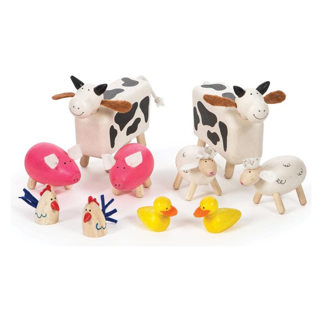 Bigjigs Tidlo Bauernhof-Tiere (T0143)