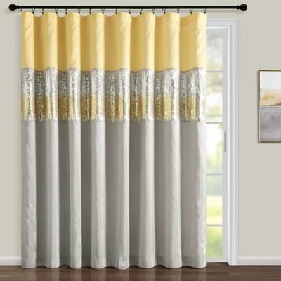 Lush Decor Night Sky Wide Width Single Curtain Panel (1Panel)