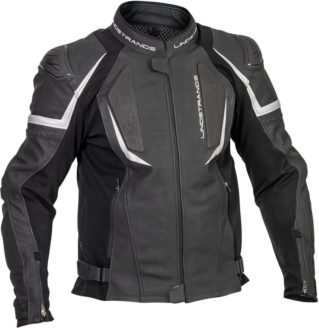 Lindstrands Sanden Motorrad Lederjacke 720-23020100-46