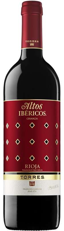 Vino Tinto Torres Altos Ibéricos Crianza 2022 D.O. Rioja 75cl