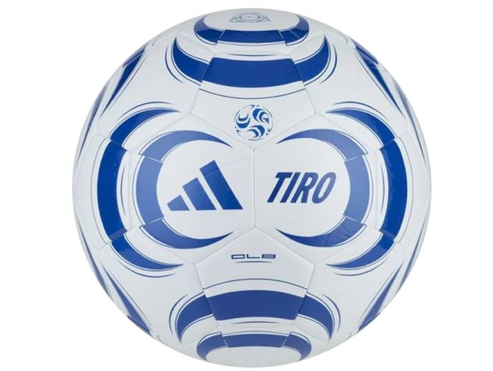Adidas Tiro Club - Voetbal - Butyl binnenbal - Wit - Blauw (Let op! !)