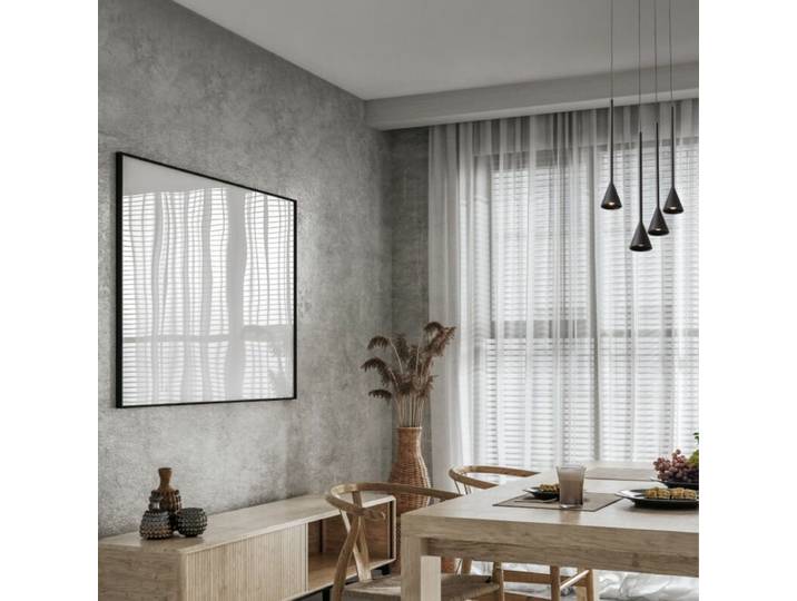 Nova Luce Pendelleuchte Net Rondell Minimalistisch, Modern