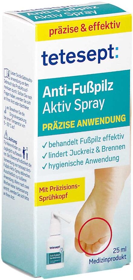 Tetesept Anti-Fußpilz Aktiv Spray