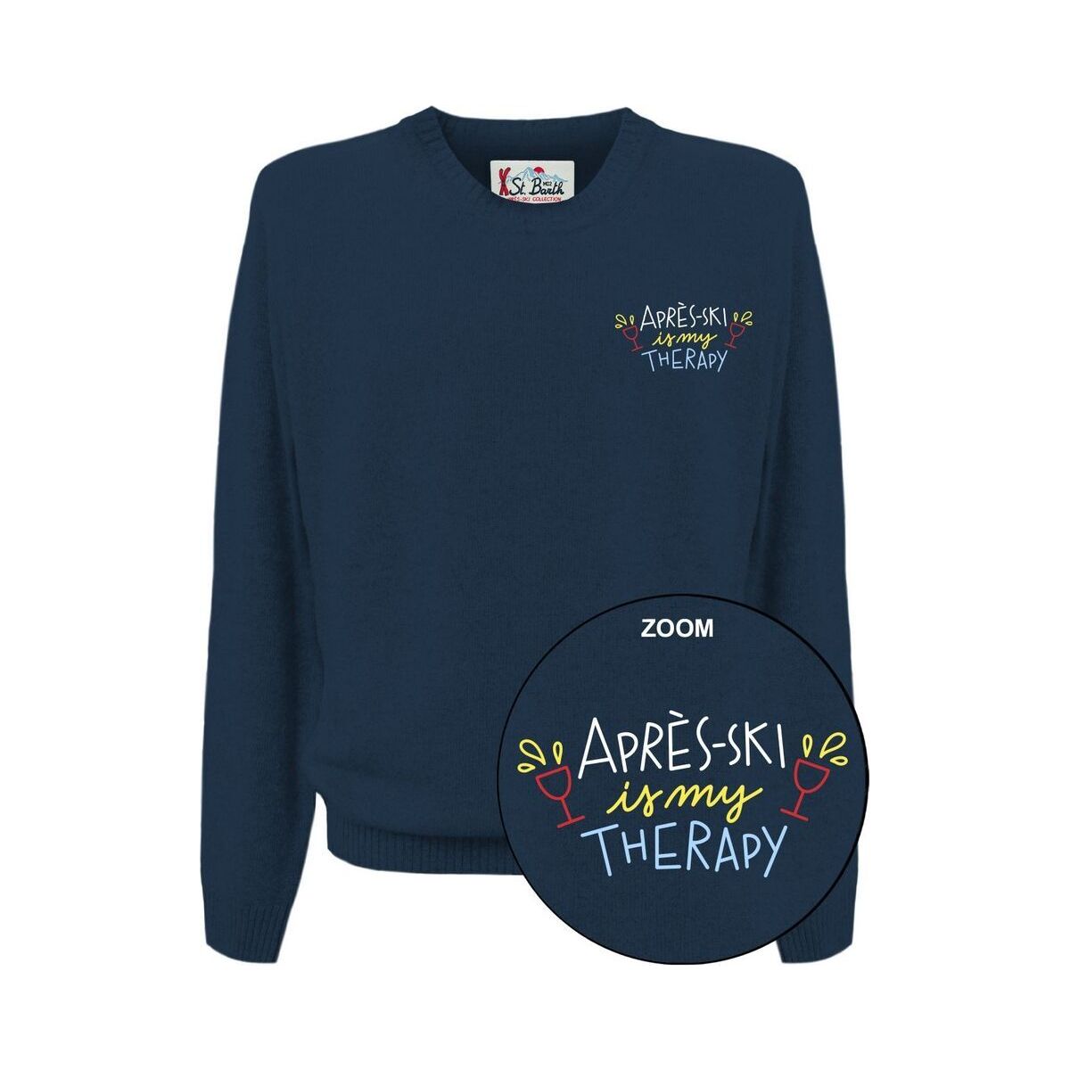MC2 Saint Barth Heron Light Embry Crew Neck Light Sweater insulti therapy 61 (03470M) M HER002403470M-03470M-M