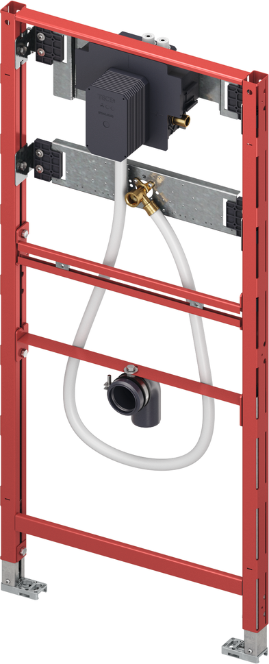 Module d'urinoir TECEprofil 9320013, hauteur d'installation 1120 mm, avec boîtier de chasse d'eau TECE U 2