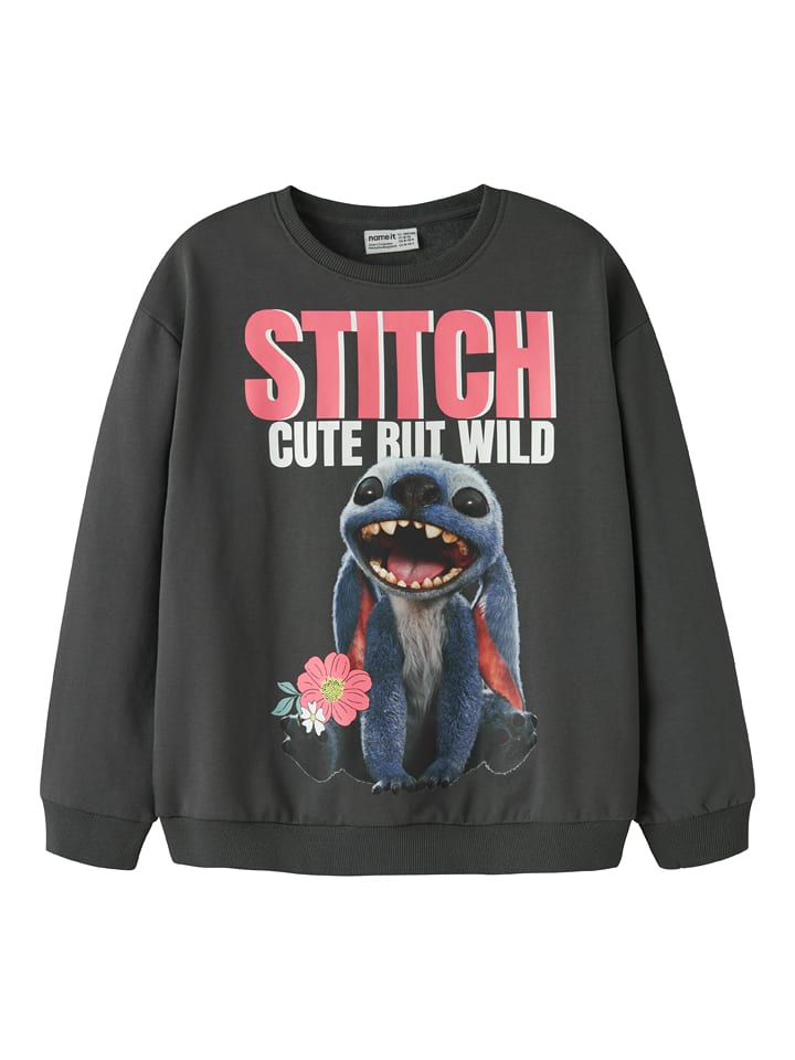 name it Sweatshirt "Jyni" in Anthrazit - 158/164