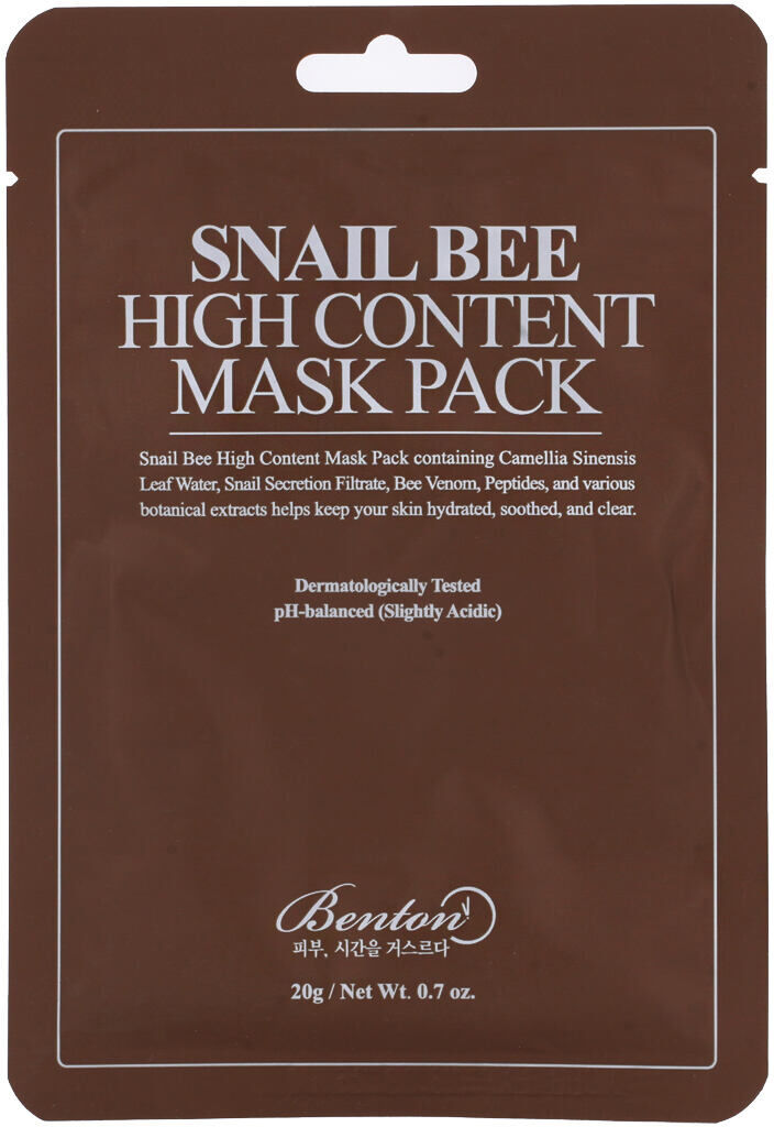 Benton Snail Bee High Content Mask Pack 20 g variant Dark Cover