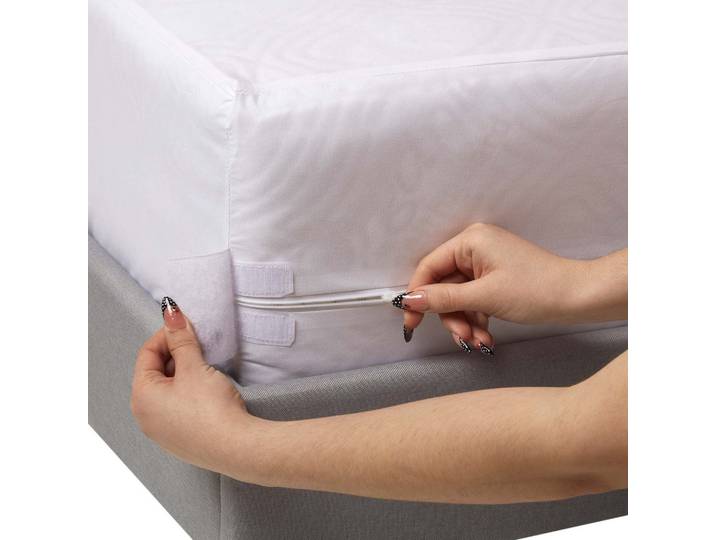 MATRATZENSCHONER wasserdicht mit Reißverschluss 150/200 cm