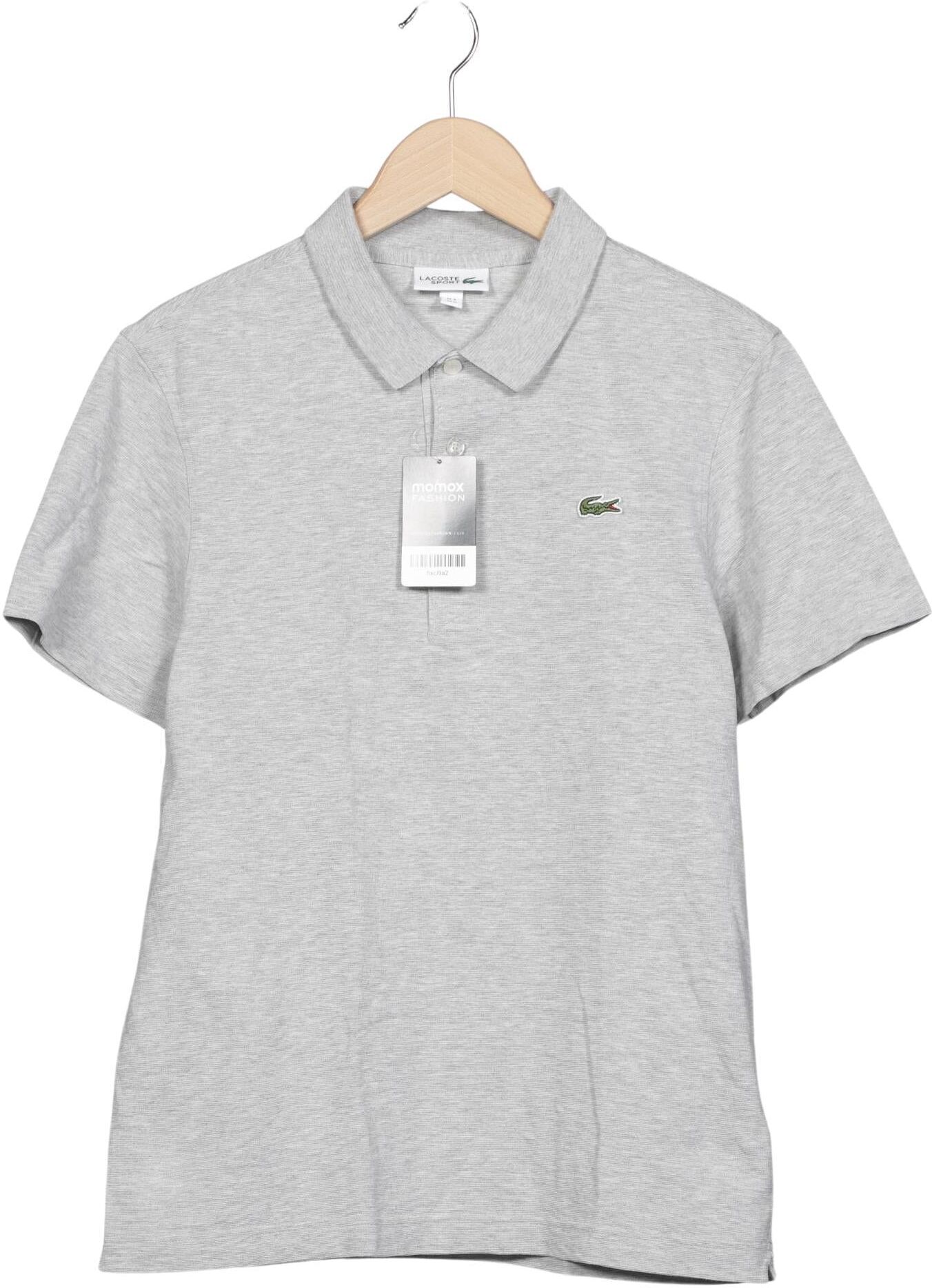 Lacoste Sport Herren Poloshirt, Grau, Gr. M (Lacoste 4), Baumwolle - Second Hand