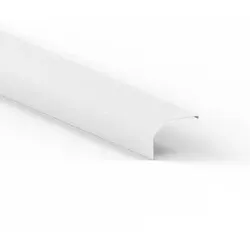 GGK 18072 Rangierkanalabdeckung RK 110x150mm-9016, Kunststoff, 2000 mm, weiß RK 110x150-2000 RK110x1502000  - 2 Meter