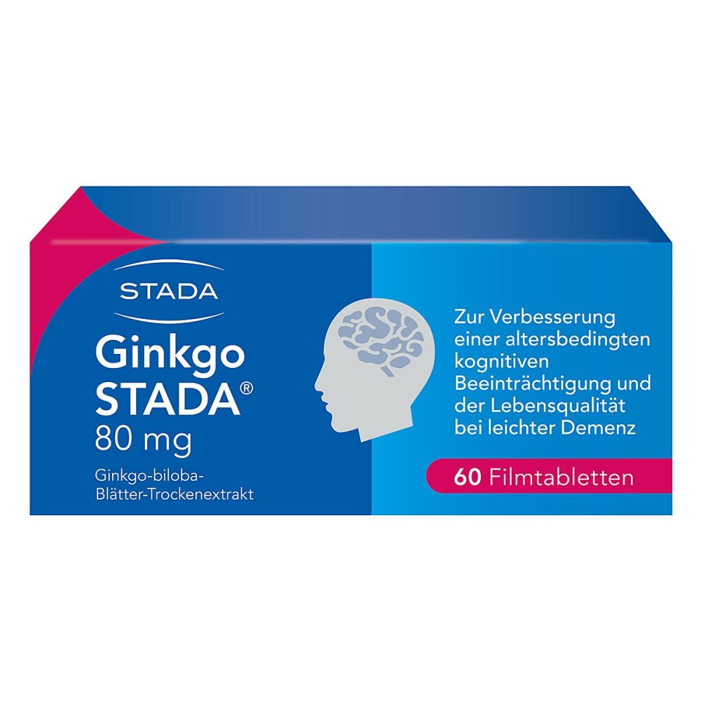 STADA Consumer Health Deutschland GmbH Ginkgo Biloba STADA 80 mg Filmtabletten 11538866