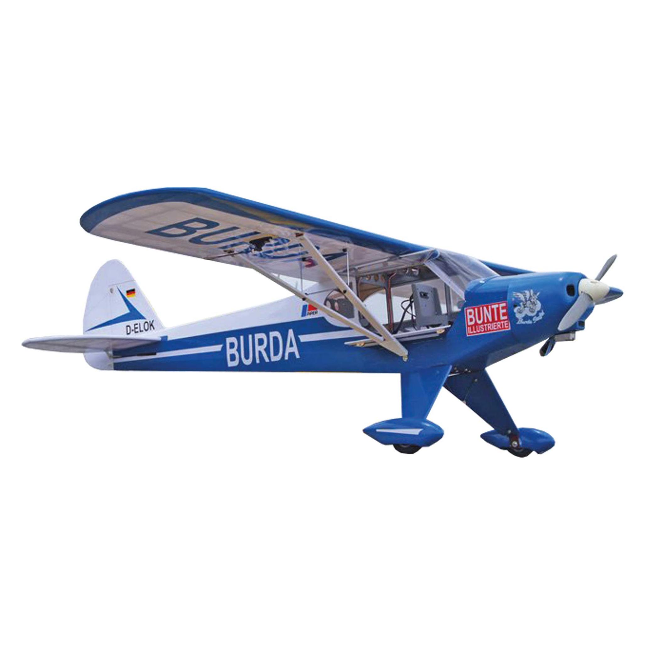 Vq Models Super Cub "Burda" ARF 1,62m (Motorflugzeug) (C6097)