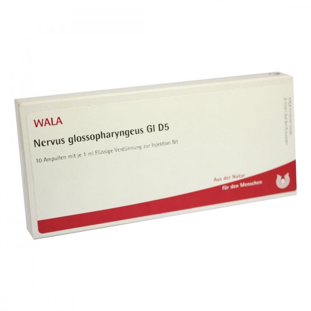 WALA Heilmittel GmbH Nervus Glossopharyngeus Gl D5 Ampullen 02939371