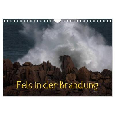 Fels in der Brandung (Wandkalender 2027 DIN A4 quer), CALVENDO Monatskalender