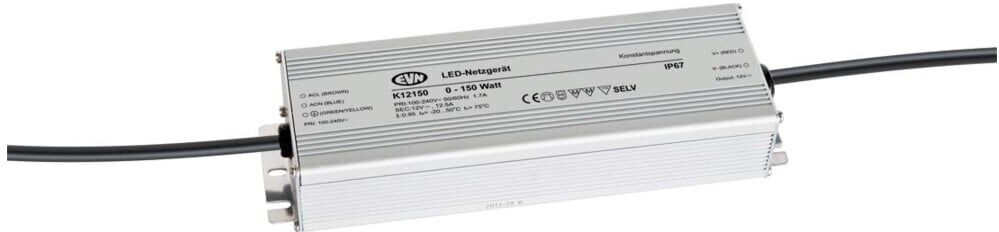 EVN Lichttechnik LED-Netzgerät 12VDC 5-150W K12-150 ; evn_lichttechnik (K12150)