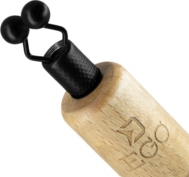 Indicateur de touche en bois sur chaîne Delphin EGO Silver, Black, Gray Wood