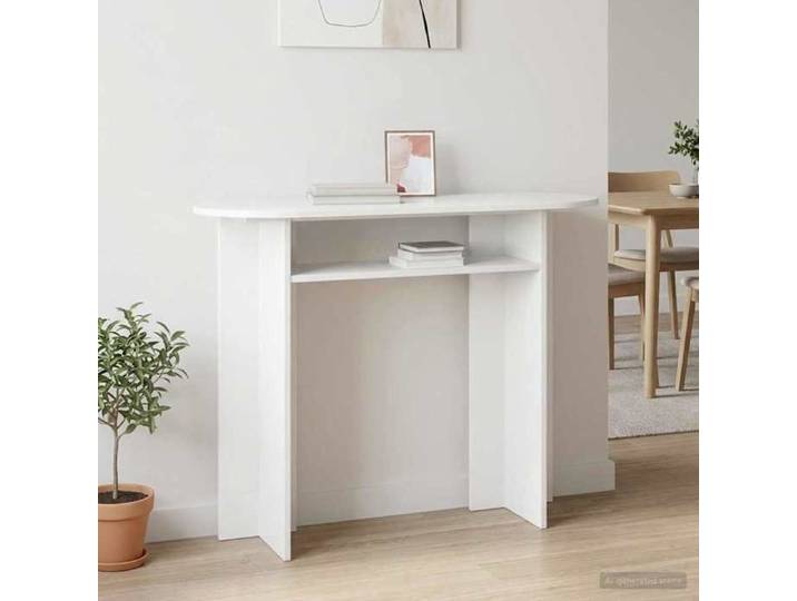 Table console Blanc brillant 100 x 39 5 x 75 cm 8001162
