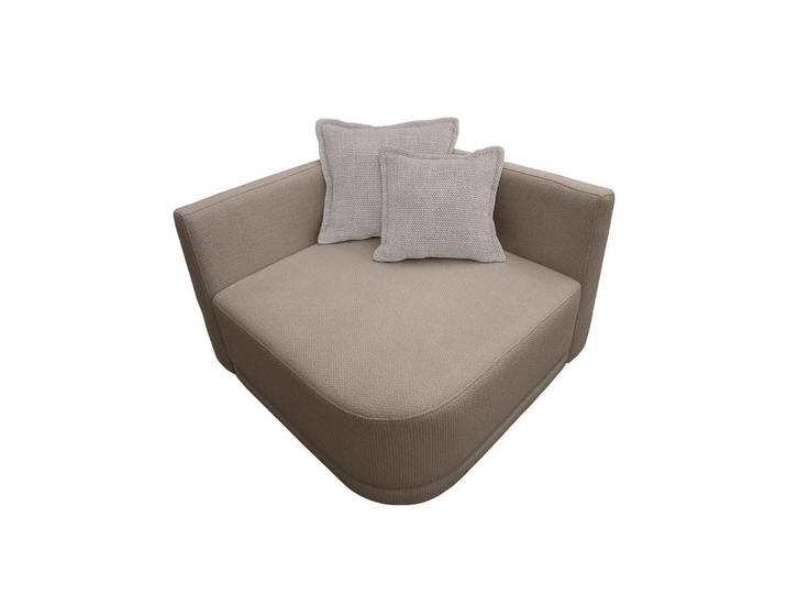 Livetastic Sofa, Goldbraun, Kunststoff, Füllung: Silikon,Silikon, 110x75x115 cm, Made in EU, Rücken echt, Wohnzimmer, Sofas & Couches, Heimkino Sofas