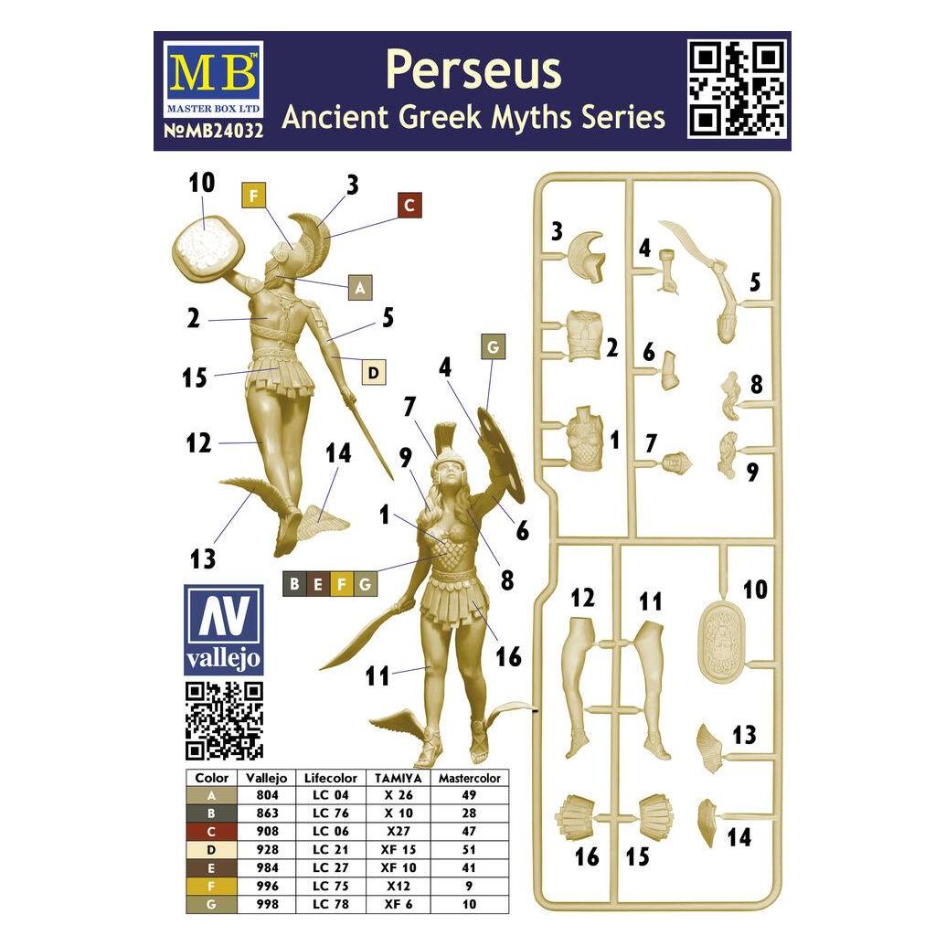 Master Box Ancient Greek Myths Series, Perseus (MB24032)