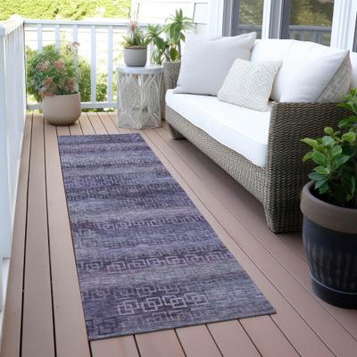 Addison Rugs Machine Washable Indoor/Outdoor Ombre Links Chantille Rug