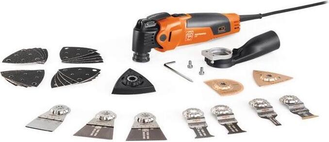 FEIN MM 500 Plus Top, Schleifen, Sägen, Schwarz, Orange, 19500 OPM, 11000 OPM, 3,4°, 83 dB