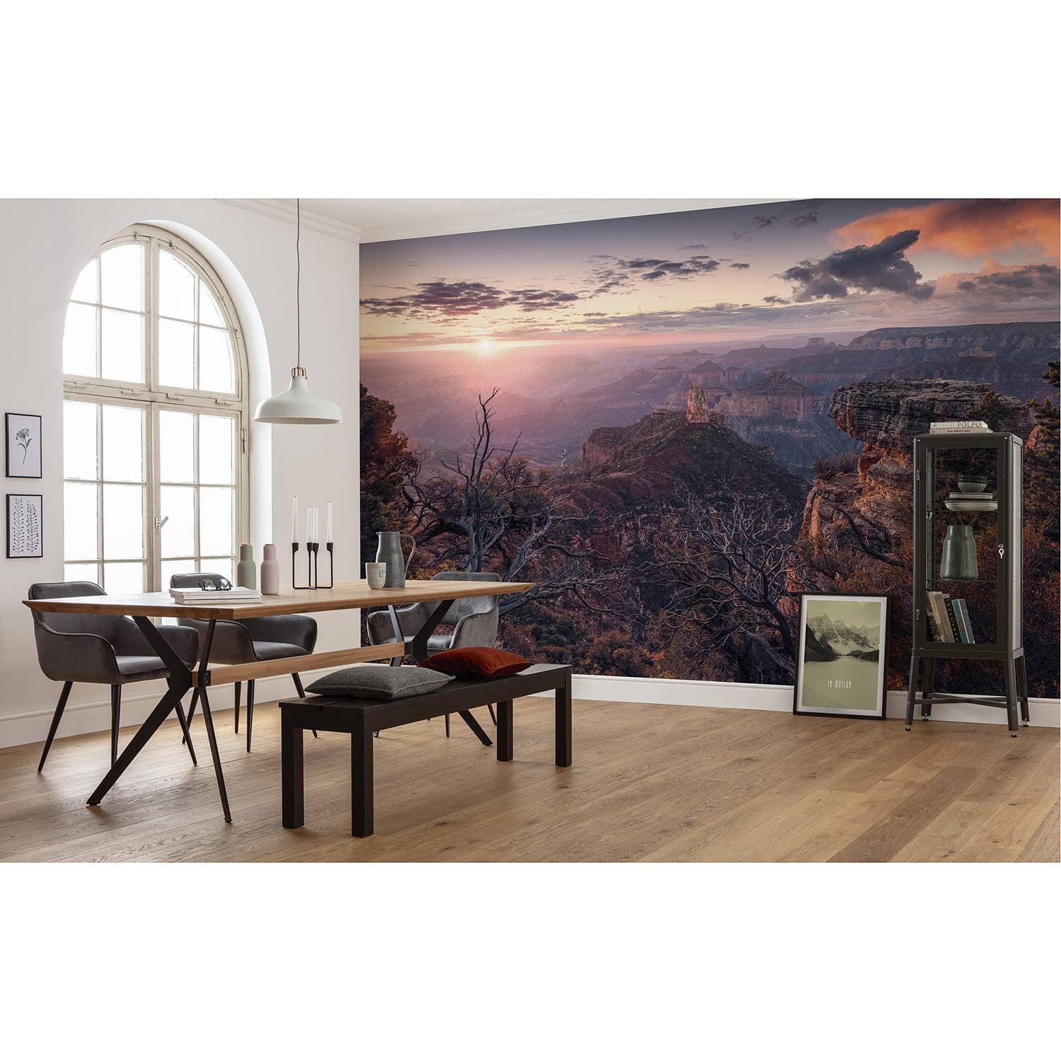 home24 Fotobehang Grand View Mural Multicolour B: 450 cm, H: 280 cm