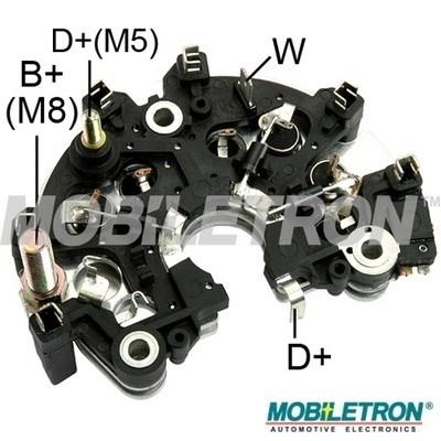 MOBILETRON Gleichrichter, Generator rb121h 112mm