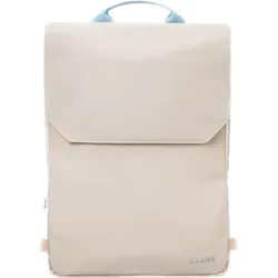 CLUSE - RÉVERSIBLE BACKPACK - beige light blue, silver