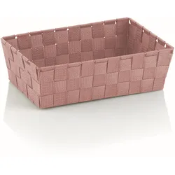 Korb ALVARO rosa (BHT 30x9x21 cm) - BHT 30x9x21 cm