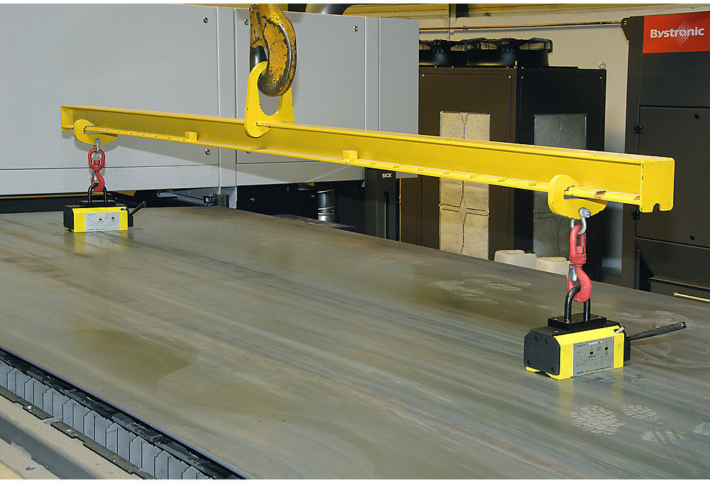 kaiserkraft Krantraverse PEM, variable Anbringung, Tragfähigkeit 1000 kg, Länge 400 - 1000 mm