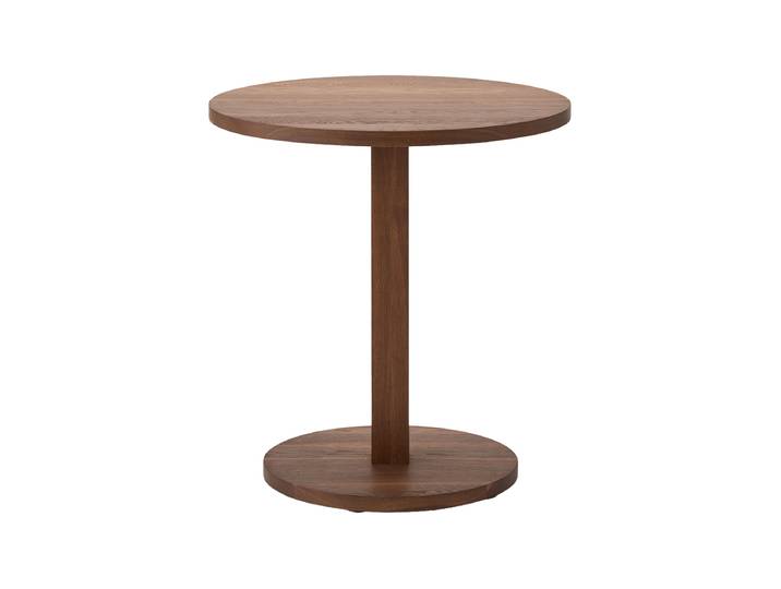 Designer Massivholz Bistrotisch „Atlas“ geräucherte Eiche NEW WORKS