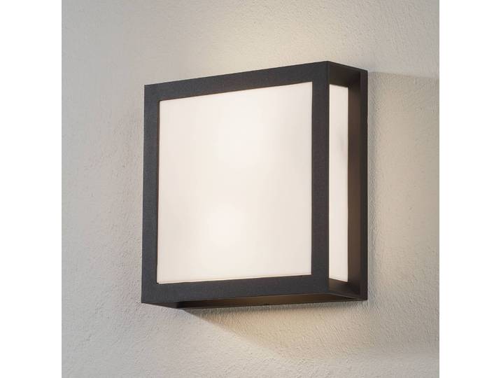 ORION Außenwandleuchte Henry, schwarz, Aluminium, Modern