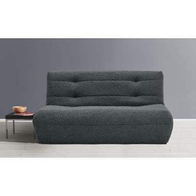 Schlafsofa ELL + ELL "Vanja", grau (anthrazit), B:165cm H:85cm T:100cm, Sofas, Schlafsofa