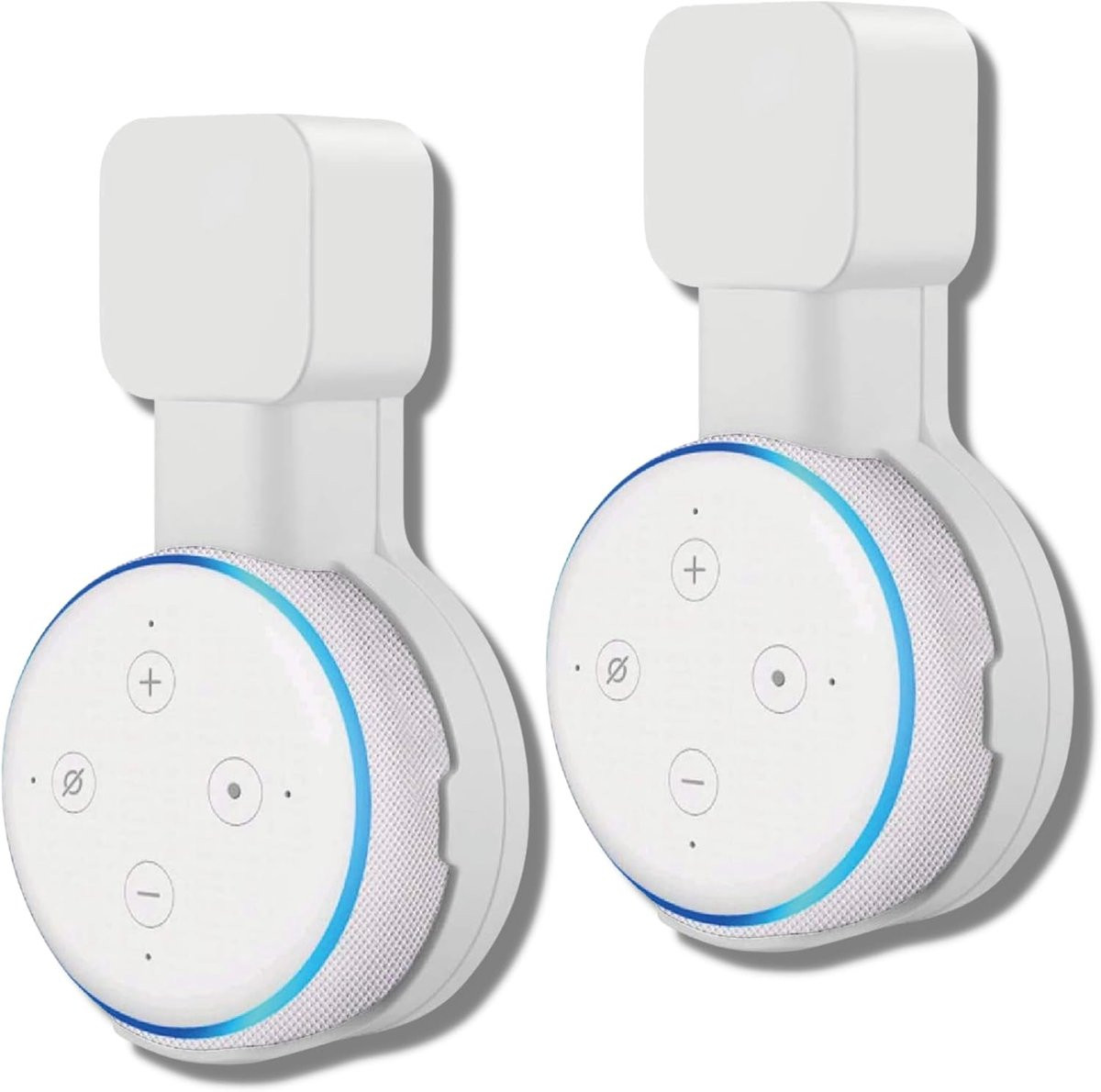 Smart Home Luidspreker Wandhouder voor Google 3 - Set van 2 (Wit)