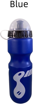Uplifted Trends Premium Portable Bike Water Bottle Outdoor Cycling & Hiking Drink Jug blue