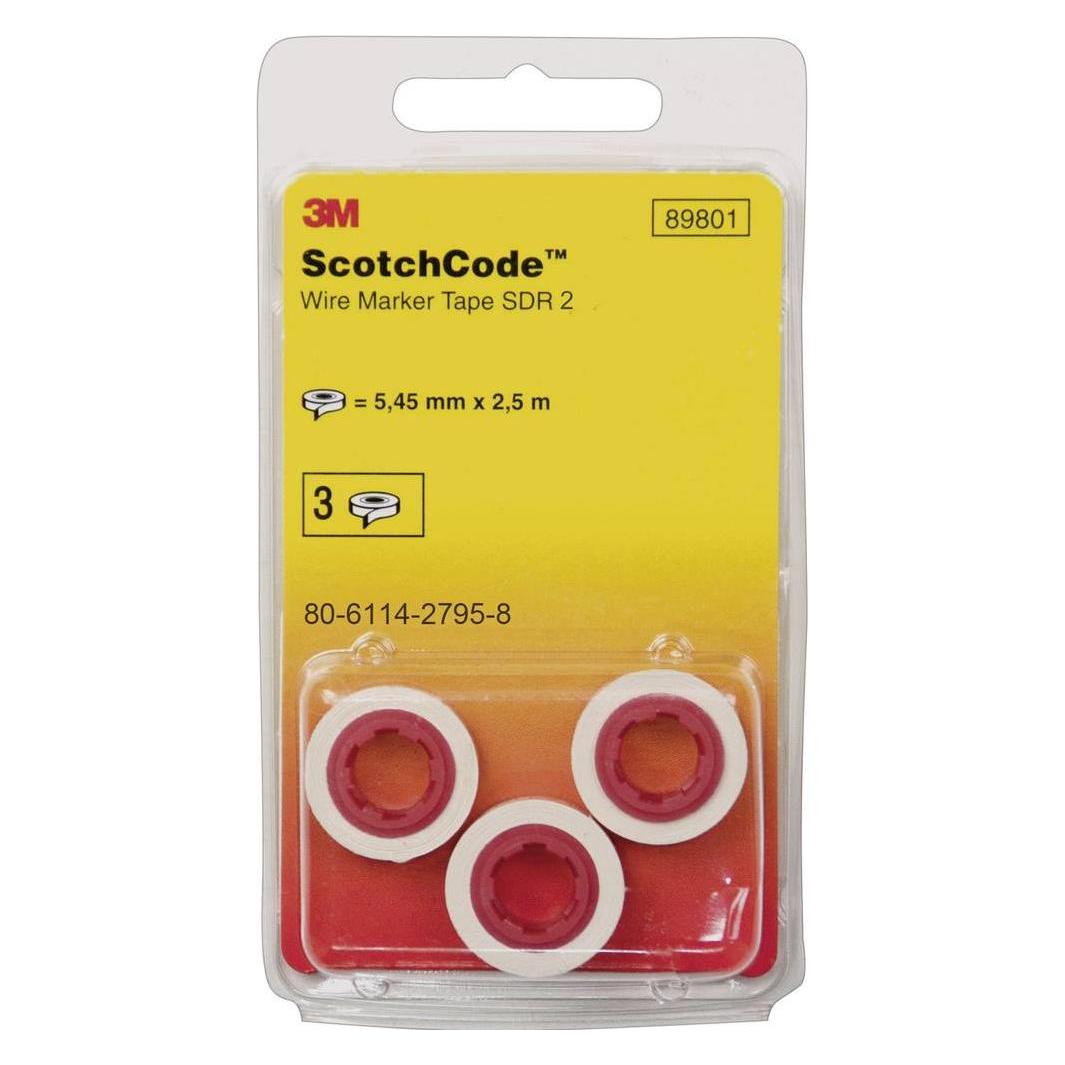 3M Scotchcode Kabelmarkierer-Nachfüllrollen Ziffer "8" 80-6114-2801-4 Inhalt: 3 Rolle(n) (80-6114-2801-4)