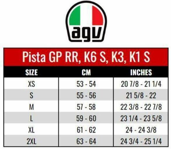 AGV 2118395001012009 Integralhelm