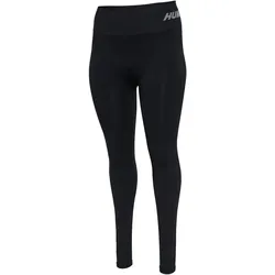 hummel hmlTE PACE Seamless High-Waist Tights Plus Damen 2001 - black XL