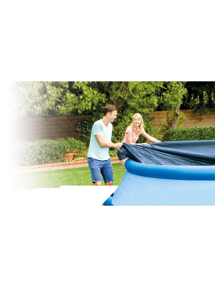 Intex Pool-Abdeckung in Dunkelblau - Ø 305 cm - onesize