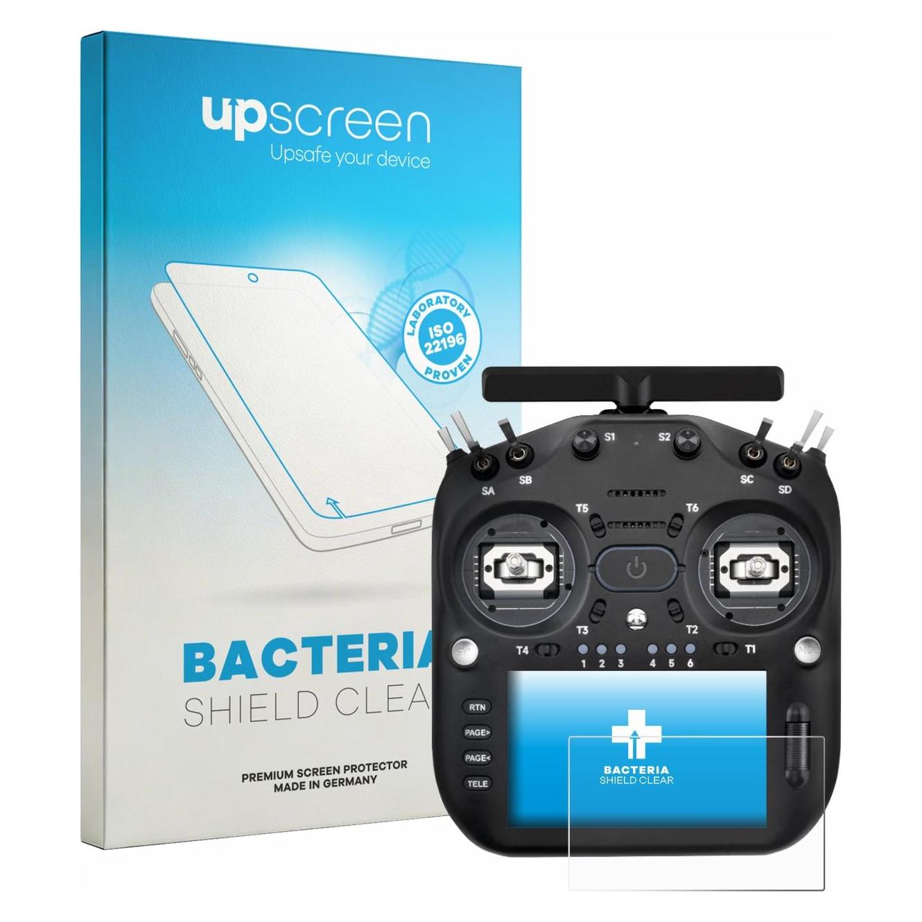 upscreen Schutzfolie für Radiomaster TX16S MK3 Displayschutz Displayschutzfolie Folie Klar antibakteriell (2062910)