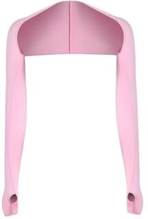 Uplifted Finds One Piece Ultra Thin Shawl Cooling Arm Sleeves & UV Sun Guard pink
