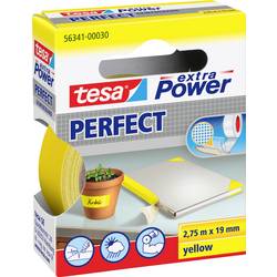 tesa PERFECT 56341-00030-03 Gewebeklebeband tesa® extra Power Gelb (L x B) 2.75 m x 19 mm 1 St.
