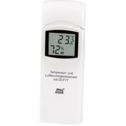 DNT Zusatz Thermo-/Hygrosensor für RoomLogg PRO, Thermometer + Hygrometer, Weiss