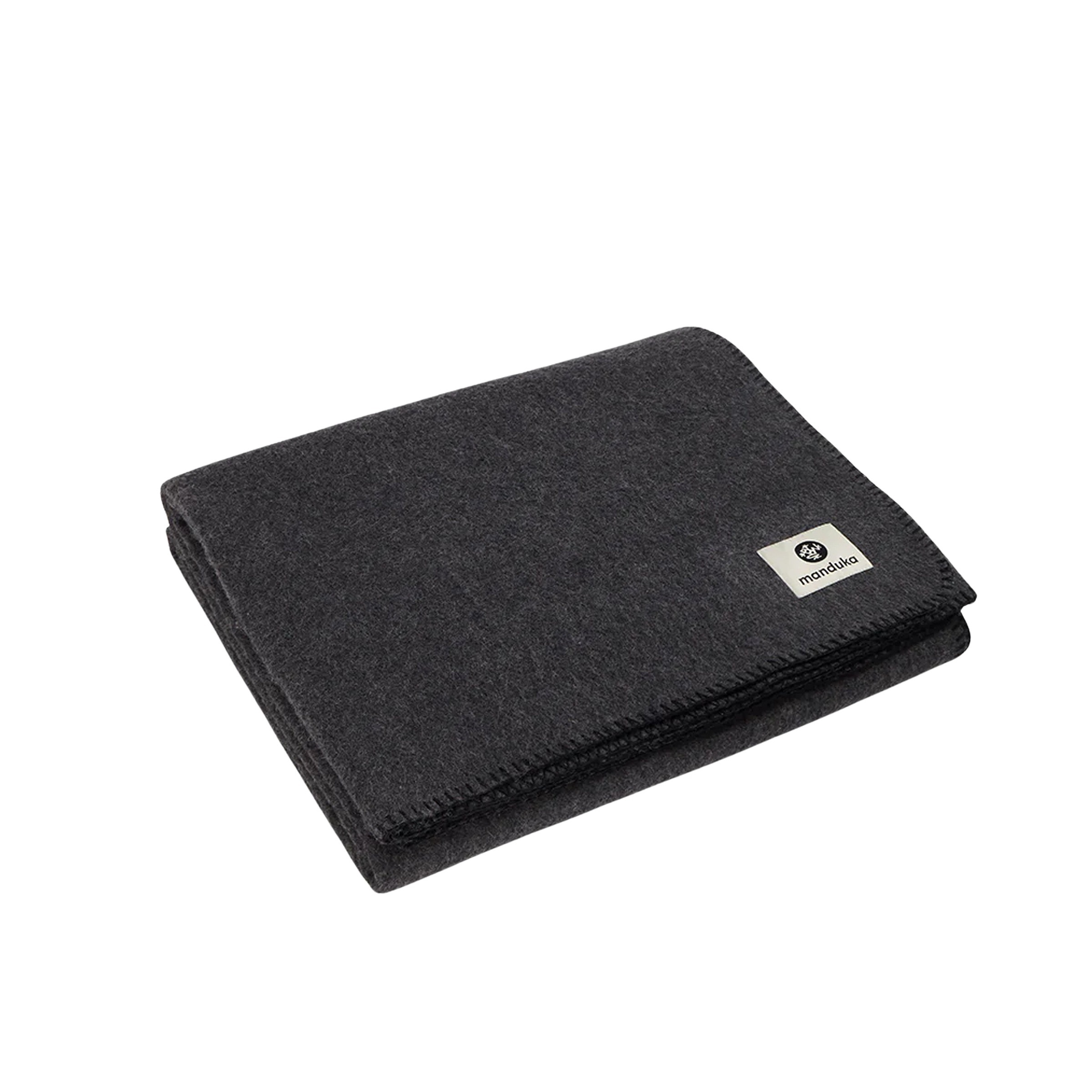 Manduka Essential Yoga Wool Decke Yoga-Zubehör thunder Yoga Hautfreundlich