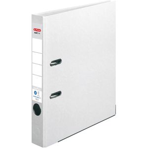 Herlitz maX.file nature plus 10841690 Ordner, A4, schmal, Karton, weiß, 5cm