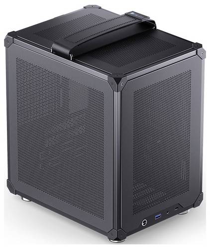 Jonsbo C6-ITX Black Mini-Tower Gehäuse, PC-Gehäuse, Gaming-Gehäuse Schwarz