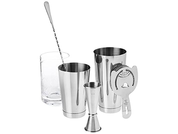 Barfly Essential Deluxe Cocktail-Set aus Edelstahl