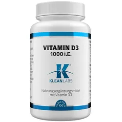 Klean Labs Vitamin D 1000 i.E. 100 St