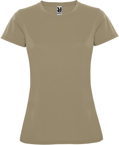 T-shirt technique ajusté personnalisable Montecarlo Woman Sable foncé L