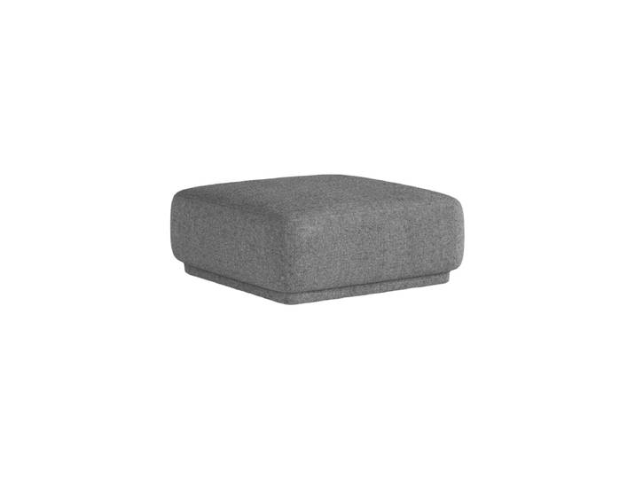 Design Sitzpouf Jane Chenille Grau chosen by Bloomingloft